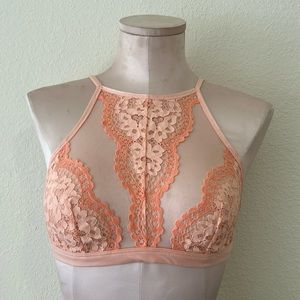 Victoria secret Lace high neck bralette from 2010s